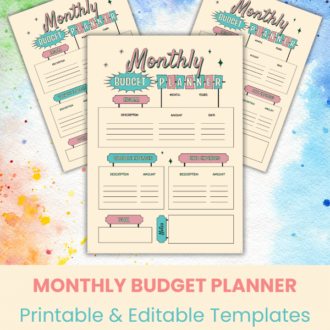 Monthly Budget Planner